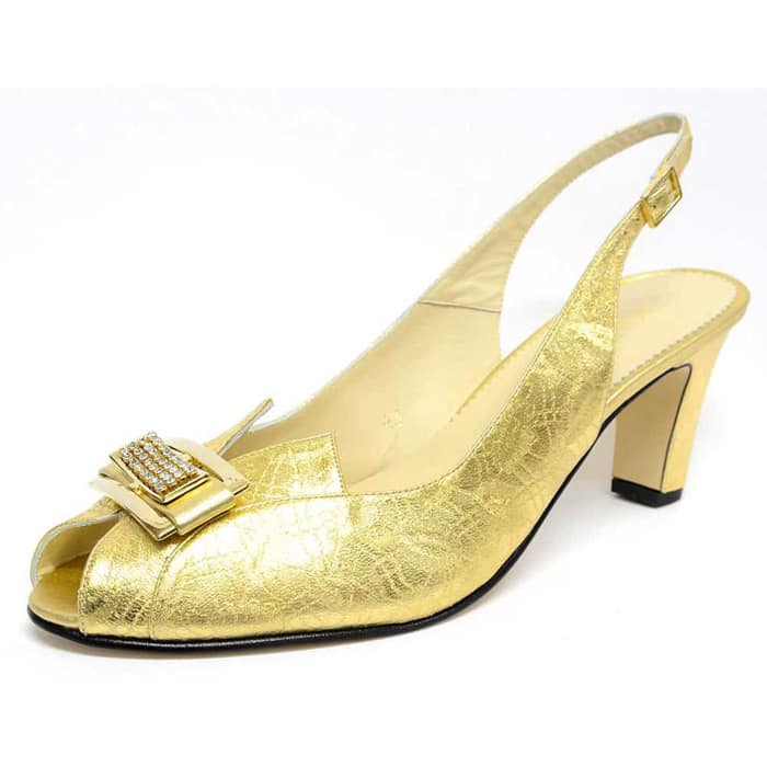 sandales femme grande taille du 40 au 48, métallisées metallise, talon de 7 à 8 cm, fantaisie, chaussures pour l'été