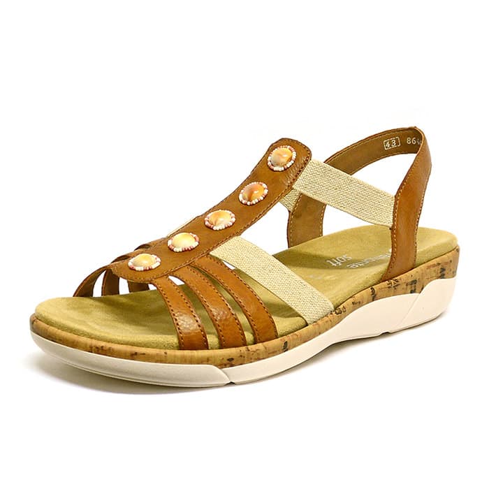 sandales femme grande taille du 40 au 48, cuir lisse marron, talon de 3 à 4 cm, confort detente, chaussures pour l'été