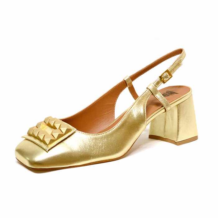 sandales femme grande taille du 40 au 48, cuir grainé platine or, talon de 7 à 8 cm, de soiree mode tendance habillee sandales talons hauts, toutes saisons