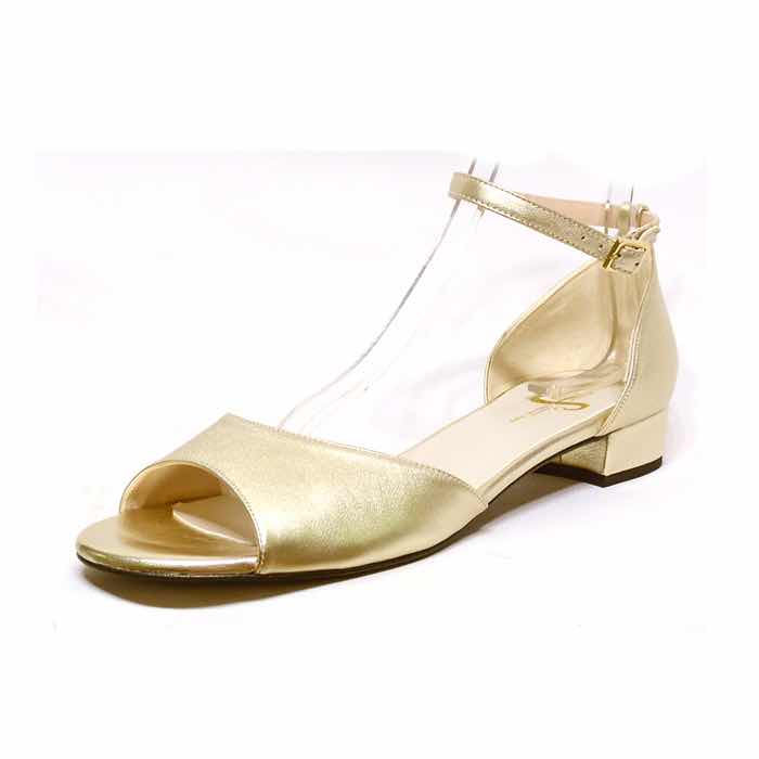 sandales femme grande taille du 40 au 48, cuir grainé platine, talon de 3 à 4 cm, mode tendance habillee, chaussures pour l&#039;été