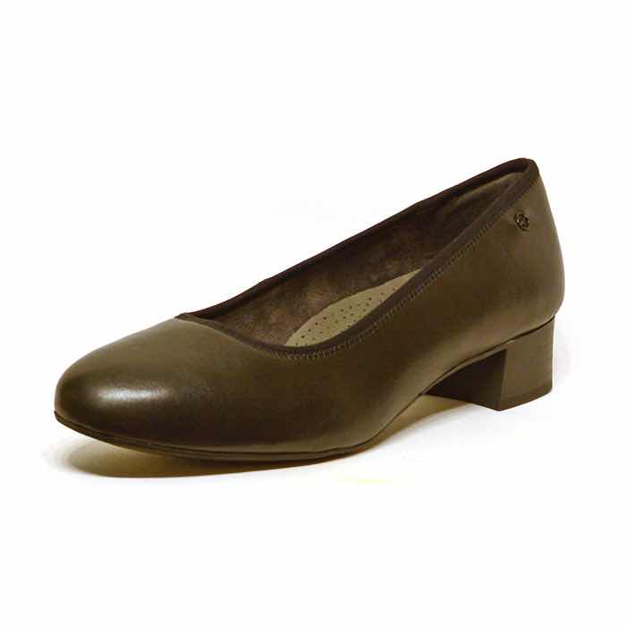 trotteurs femme grande taille du 40 au 48, cuir lisse noir, talon de 3 à 4 cm, confort pied large ballerines à talons, toutes saisons