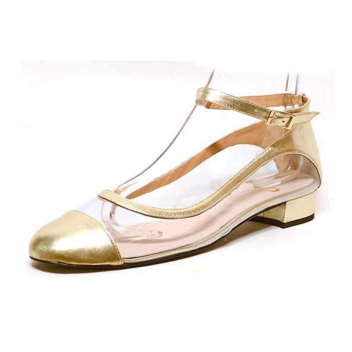 ballerines femme grande taille du 40 au 48, cuir lisse platine or, talon de 0,5 à 2 cm, mode habillee, chaussures pour l&#039;été